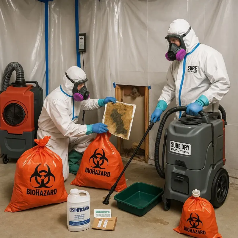Contaminated Water Handling Protocols process in Wayne County, IA